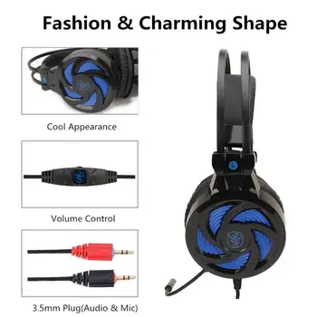 Stereo Bass Headset For Laptop Computer Mobile Phone SY855MV Gaming Head-mounted Gaming Wired Headphones With Microphone
Stereo Bass Headset For Laptop Computer Mobile Phone SY855MV Gaming Head-mounted Gaming Wired Headphones With Microphone