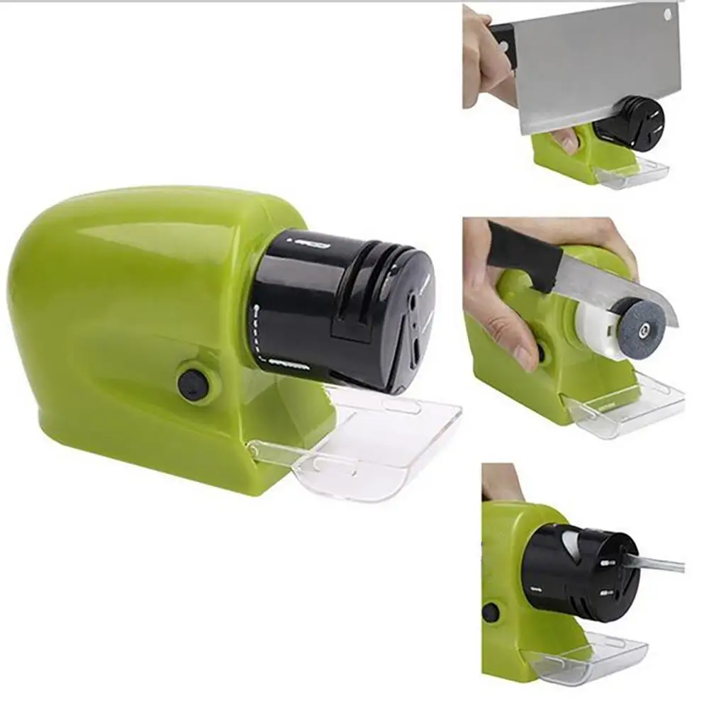 Mini Electric Quick Knife Sharpener Multifunctional Cordless Knife Sharpener Kitchen Tool
Mini Electric Quick Knife Sharpener Multifunctional Cordless Knife Sharpener Kitchen Tool