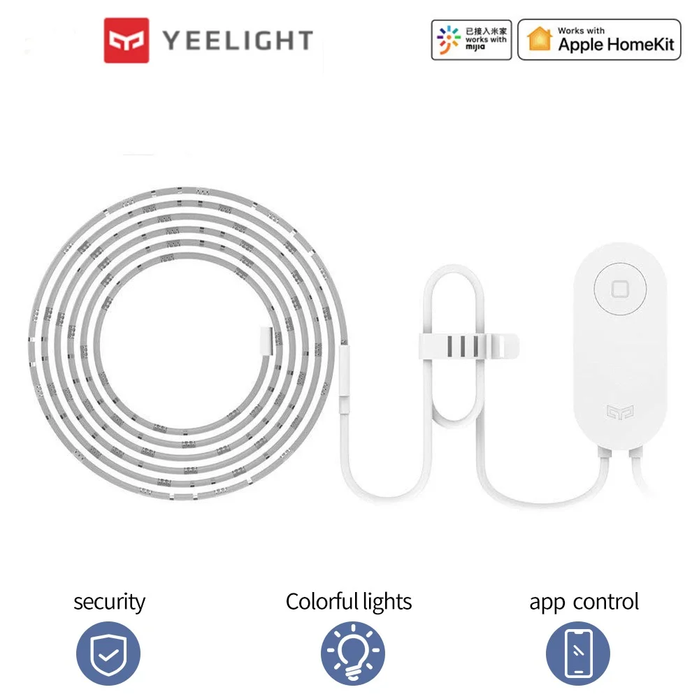 Yeelight Smart Light Strip christmas decorations for RGB LED Strip Light led ribbon for Alexa Google Mi Home control
Yeelight Smart Light Strip christmas decorations for RGB LED Strip Light led ribbon for Alexa Google Mi Home control