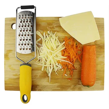 Cheese Grater Citrus Zester Stainless Steel Handheld Shredder Vegetable Lemon Ginger Garlic with Clean Brush Cover Kitchen Tool
Cheese Grater Citrus Zester Stainless Steel Handheld Shredder Vegetable Lemon Ginger Garlic with Clean Brush Cover Kitchen Tool