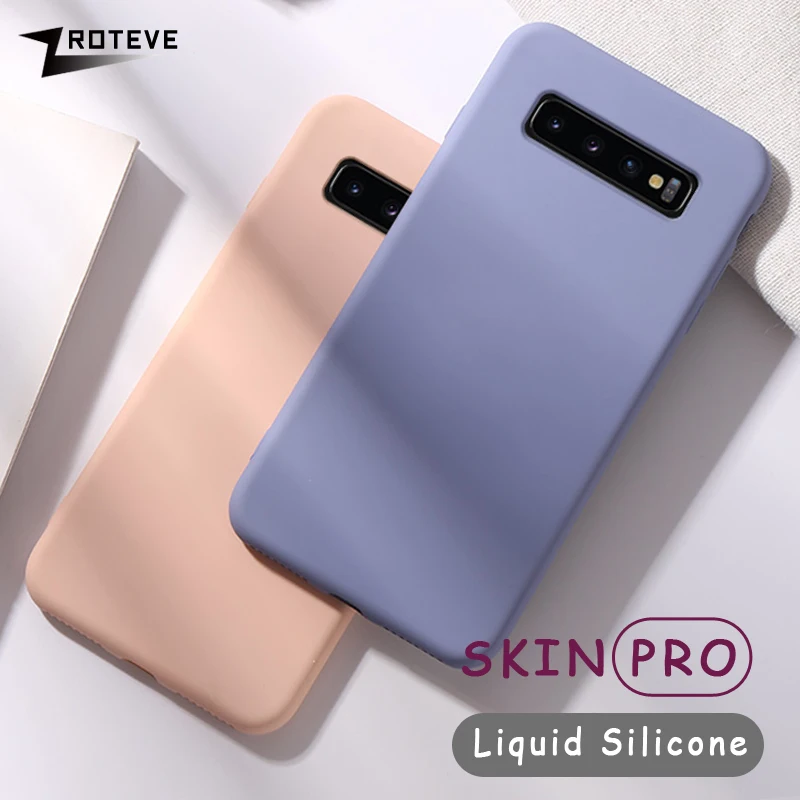 For Samsung S10 S9 S8 Plus Case ZROTEVE Soft Skin Cover Liquid Silicone Cases For Samsung Note 8 9 S10e M30 A10 A30 A50 A70 Case
For Samsung S10 S9 S8 Plus Case ZROTEVE Soft Skin Cover Liquid Silicone Cases For Samsung Note 8 9 S10e M30 A10 A30 A50 A70 Case