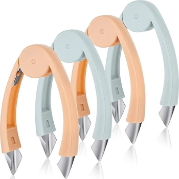 4 Pieces Pineapple Eye Peeler Remover V Shape Strawberry Huller Remover Tomato Carrot Corer Fruit Tools
4 Pieces Pineapple Eye Peeler Remover V Shape Strawberry Huller Remover Tomato Carrot Corer Fruit Tools