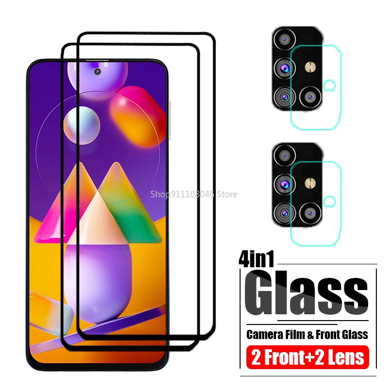 Защитное стекло для камеры Samsung Galaxy M31S Защита экрана M31 S Galax M 31 Объектив Телефона