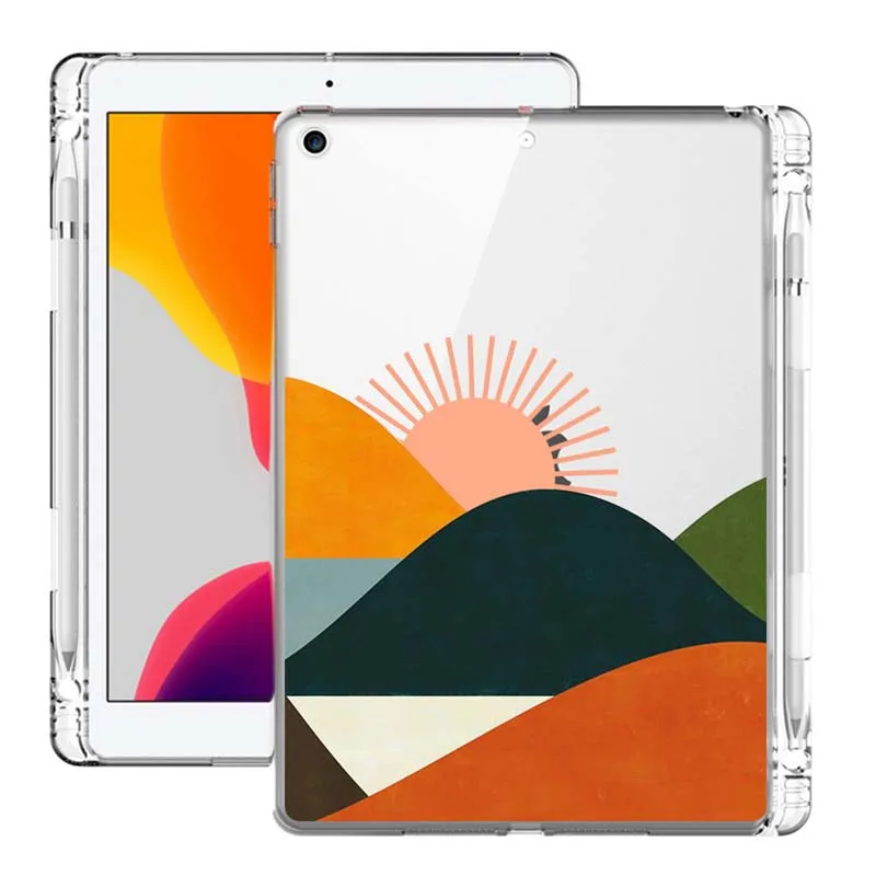 Abstract Landscape Silicon Cases for Ipad Mini 2 3 4 Cover with Pencil Holder for Ipad Air 1 2 3 7th Generation 11 Pro 2018 2020
Abstract Landscape Silicon Cases for Ipad Mini 2 3 4 Cover with Pencil Holder for Ipad Air 1 2 3 7th Generation 11 Pro 2018 2020