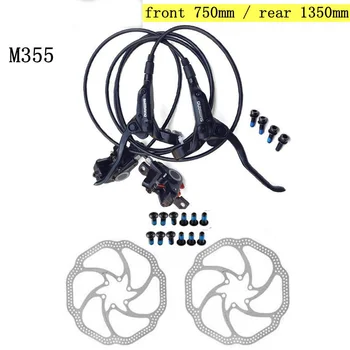 MTB Bike Brake Hydraulic BR BL M355 with the rotor Mountain Bicycle Disc Brake Left & Right Lever set bike accessories 
MTB Bike Brake Hydraulic BR BL M355 with the rotor Mountain Bicycle Disc Brake Left & Right Lever set bike accessories