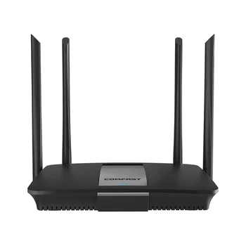 COMFAST Dual Band 2.4G+5G WiFi Router WAN LAN USB 4 Antenna 1200Mbps Wireless Signal Extender
COMFAST Dual Band 2.4G+5G WiFi Router WAN LAN USB 4 Antenna 1200Mbps Wireless Signal Extender