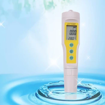 Portable 2 In 1 Water Quality Test Pen LCD Digital Display PH Meter Thermometer PH Tester Pen Type Analyzer Water Quality Tester
Portable 2 In 1 Water Quality Test Pen LCD Digital Display PH Meter Thermometer PH Tester Pen Type Analyzer Water Quality Tester