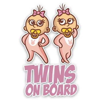 Dawasaru Twins Baby on Board Colored Car Sticker Waterproof Decal Laptop Motorcycle Auto Accessories Decoration PVC,16cm*10cm
Dawasaru Twins Baby on Board Colored Car Sticker Waterproof Decal Laptop Motorcycle Auto Accessories Decoration PVC,16cm*10cm