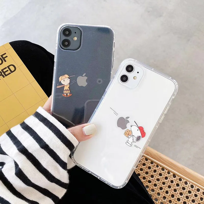 Simple cartoon Charlie Brown Puppy transparent phone case For iphone 7 8 Plus X XR XS MAX 11pro 11 Pro Max soft TPU back cover
Simple cartoon Charlie Brown Puppy transparent phone case For iphone 7 8 Plus X XR XS MAX 11pro 11 Pro Max soft TPU back cover
