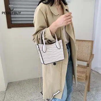Retro Crocodile Leather Women Shoulder Bag Pure Color Tote Shopping Handbag Girls Leather Purses Luxury Handbags Women Bags
Retro Crocodile Leather Women Shoulder Bag Pure Color Tote Shopping Handbag Girls Leather Purses Luxury Handbags Women Bags