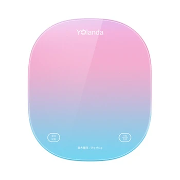 Household Kitchen Scale can Connect to APP Nutrition Scale Colorful Baking Electronic Scale Weighing Balance 5KG/1g Food Scale 
Household Kitchen Scale can Connect to APP Nutrition Scale Colorful Baking Electronic Scale Weighing Balance 5KG/1g Food Scale
