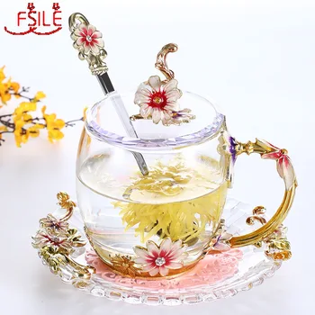 320-350ml Creative Glass Water Cup Home Coffee Cup Crystal Cup Home Juice Cup Flower Tea Cup Fashion Couple Gift Cup
320-350ml Creative Glass Water Cup Home Coffee Cup Crystal Cup Home Juice Cup Flower Tea Cup Fashion Couple Gift Cup