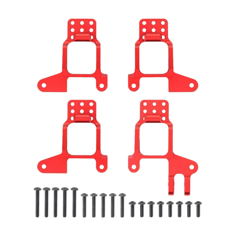 4PCS Aluminum Front Rear Shock Tower Hoops Bracket Shock Absorbers Mount for 1/10 RC Crawler Car Traxxas TRX4 8216
4PCS Aluminum Front Rear Shock Tower Hoops Bracket Shock Absorbers Mount for 1/10 RC Crawler Car Traxxas TRX4 8216