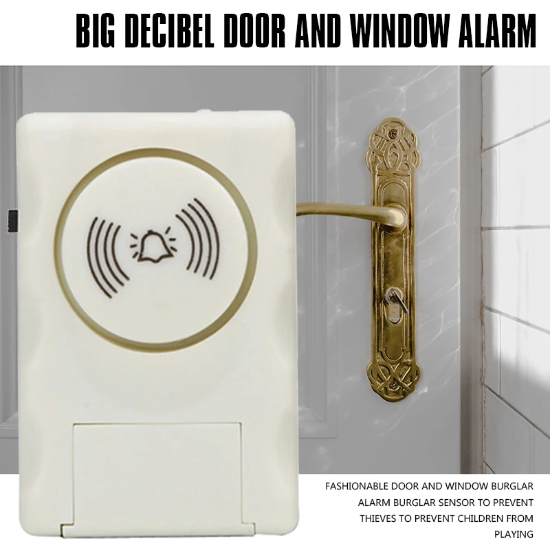 Fashionable Door and Window Burglar Alarm Burglar Sensor To Prevent Thieves To Prevent Children From Playing
Fashionable Door and Window Burglar Alarm Burglar Sensor To Prevent Thieves To Prevent Children From Playing