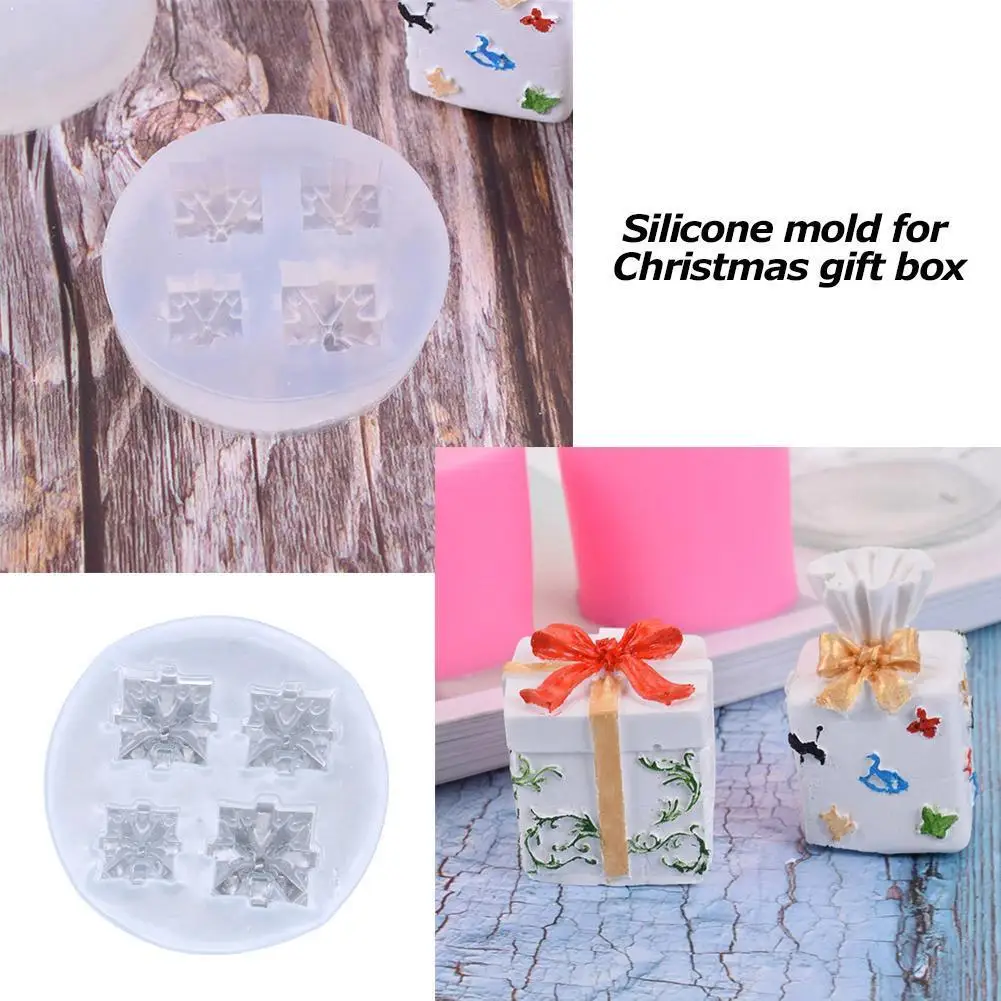 Christmas Gift Box Mold Candle Mould Xmas Table Manual Party Home Desktop Gift Decoration Navidad Ornament Handmade Crafts X9C3
Christmas Gift Box Mold Candle Mould Xmas Table Manual Party Home Desktop Gift Decoration Navidad Ornament Handmade Crafts X9C3