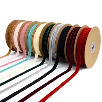 1cm Width Assorted Colors Handmade Velvet Ribbon DIY Craft Appliques Sewing for Gift Wrapping Bow Making Accessories
1cm Width Assorted Colors Handmade Velvet Ribbon DIY Craft Appliques Sewing for Gift Wrapping Bow Making Accessories