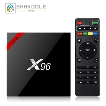 X96W BT Optional Smart tv box Android 7.1 2GB 16GB Amlogic S905W Quad Core H.265 4K 2.4GHz WiFi Media Player 1GB 8GB X96 mini
X96W BT Optional Smart tv box Android 7.1 2GB 16GB Amlogic S905W Quad Core H.265 4K 2.4GHz WiFi Media Player 1GB 8GB X96 mini