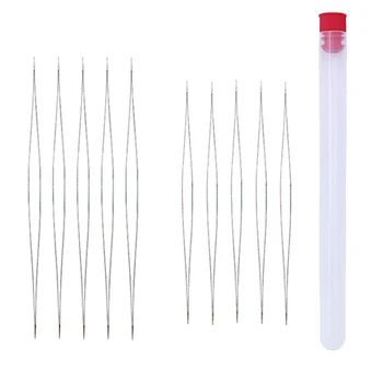 10 Pieces 2 Size Large Eye Beading Needles with Needle Bottle Easy Thread Jewellery Craft DIY Tool 
10 Pieces 2 Size Large Eye Beading Needles with Needle Bottle Easy Thread Jewellery Craft DIY Tool