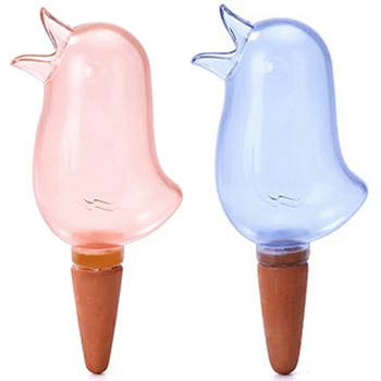 2 Pcs Little Bird Drop Water Device Automatic Watering Device Watering Plants Watering System, Pink & Blue
2 Pcs Little Bird Drop Water Device Automatic Watering Device Watering Plants Watering System, Pink & Blue