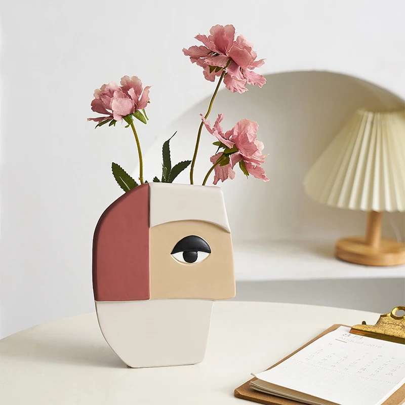 Creative Abstract Face Resin Figurines Art Vase Living Room Desktop Decoration Crafts Flower Vase Plant Pot For Home Decor
Creative Abstract Face Resin Figurines Art Vase Living Room Desktop Decoration Crafts Flower Vase Plant Pot For Home Decor