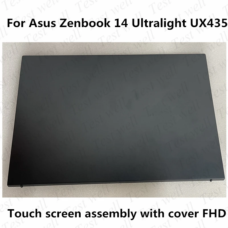 Оригинальный ультралегкий ноутбук 14 дюймов FHD 1920x1080 Для Asus Zenbook 14 UX435 UX435EG с сенсорным ЖК-экраном в сборе
Оригинальный ультралегкий ноутбук 14 дюймов FHD 1920x1080 Для Asus Zenbook 14 UX435 UX435EG с сенсорным ЖК-экраном в сборе