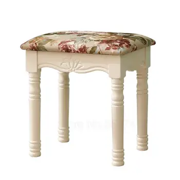 Stools Garden Makeup Stool White Dressing Table Chair Dining Chair Stool Small Square Stool Fabric Solid Wood
Stools Garden Makeup Stool White Dressing Table Chair Dining Chair Stool Small Square Stool Fabric Solid Wood