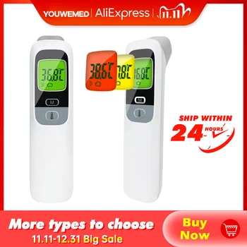 YOUWEMED Infrared Digital Thermometer For Body Non-Contact Thermometer Adult And Object Temperature Test
YOUWEMED Infrared Digital Thermometer For Body Non-Contact Thermometer Adult And Object Temperature Test