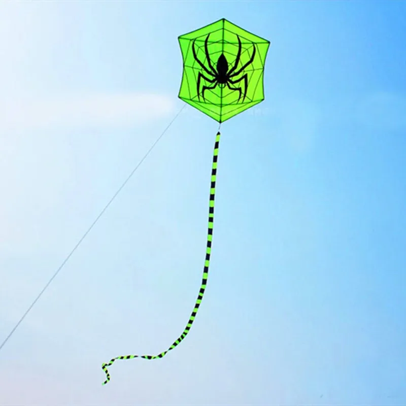 Бесплатная доставка воздушный змей паук для уличных игрушек парашют воздушные