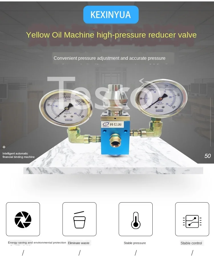 Pneumatic Grease Pressure Reducing Valve Butter Delivery Regulator Valve High Pressure Valve Butter Machine Accessories
Pneumatic Grease Pressure Reducing Valve Butter Delivery Regulator Valve High Pressure Valve Butter Machine Accessories