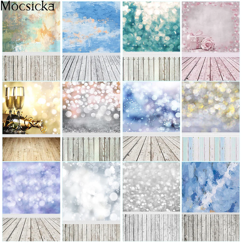 Glitter Dots Bokeh Shining Background Children Baby Portrait Pink Backdrops Birthday Photocall Wood Vinyl Floor Photo Studio
Glitter Dots Bokeh Shining Background Children Baby Portrait Pink Backdrops Birthday Photocall Wood Vinyl Floor Photo Studio