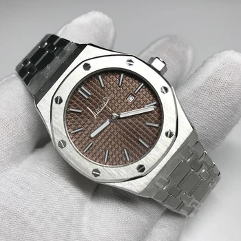 Clear inventory big discount AAA quality luxury quartz watch 33mm women size silver case brown dial watches 03
Clear inventory big discount AAA quality luxury quartz watch 33mm women size silver case brown dial watches 03