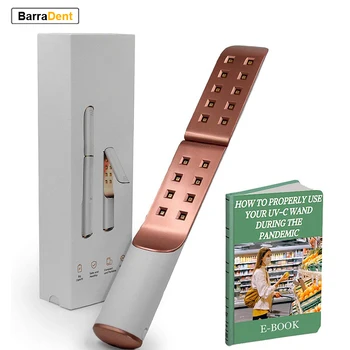 UV Light Sanitizer Wand Sterilizer with E-Book Foldable Sterilization Built-in Battery 18 UVC LEDs kills 99.9% of Germs Bacteria
UV Light Sanitizer Wand Sterilizer with E-Book Foldable Sterilization Built-in Battery 18 UVC LEDs kills 99.9% of Germs Bacteria