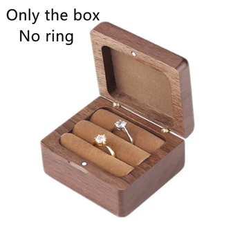 Portable Travel Walnut Wood Retro Solid Container Anniversary Scratch Proof Ring Box Jewelry Storage Anti Dust Display Home
Portable Travel Walnut Wood Retro Solid Container Anniversary Scratch Proof Ring Box Jewelry Storage Anti Dust Display Home
