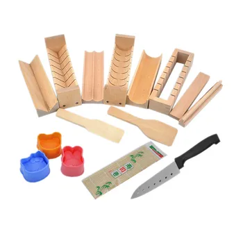 DIY Wooden Sushi Maker Equipment Kit Practical Bread Cheese Meat Food Cutter Form Maker Cooking Tools Kitchen Resturant LA407
DIY Wooden Sushi Maker Equipment Kit Practical Bread Cheese Meat Food Cutter Form Maker Cooking Tools Kitchen Resturant LA407