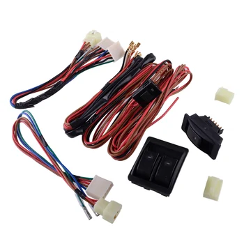 Universal Truck Car Master Electric Power Window Regulator Control Switch Kit with Wire Harness 12V
Universal Truck Car Master Electric Power Window Regulator Control Switch Kit with Wire Harness 12V