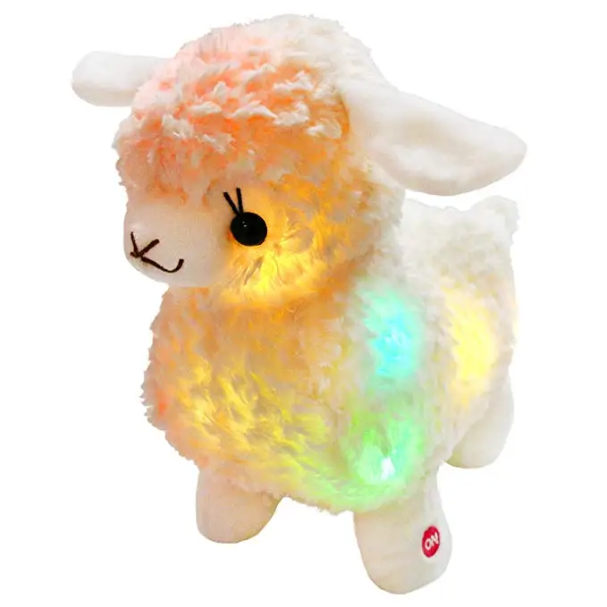 Glow White Llama LED Stuffed Animals Blushing Alpaca Soft Plush Toy Lamb Light Up Gift for Kids
Glow White Llama LED Stuffed Animals Blushing Alpaca Soft Plush Toy Lamb Light Up Gift for Kids