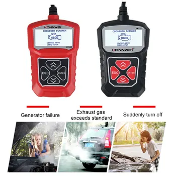 KW310 OBD2 Scanner for Auto OBD 2 Car Scanner Diagnostic Tool Automotive Scanner Car Tools
KW310 OBD2 Scanner for Auto OBD 2 Car Scanner Diagnostic Tool Automotive Scanner Car Tools
