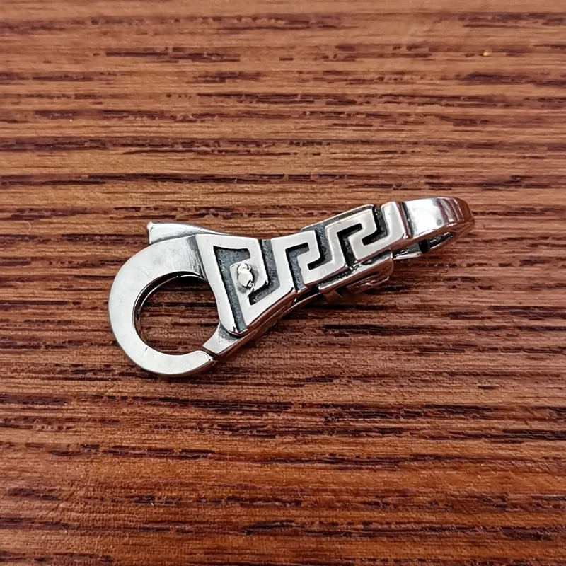 Fret Lobster Lock 925 Sterling Silver X Lock Clasp For DIY Bracelet Making Fit European Brand Bracelet Jewelry
Fret Lobster Lock 925 Sterling Silver X Lock Clasp For DIY Bracelet Making Fit European Brand Bracelet Jewelry