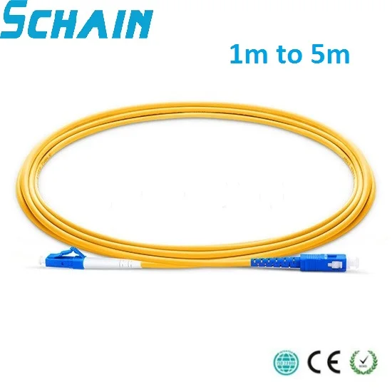 fibra optica SC LC UPC Patchcord 1m to 5m optical Patch cord 2.0mm PVC G657 Fiber Jumper SM FTTH Optic Cable SC LC APC Connector
fibra optica SC LC UPC Patchcord 1m to 5m optical Patch cord 2.0mm PVC G657 Fiber Jumper SM FTTH Optic Cable SC LC APC Connector