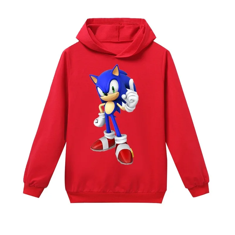 Cartoon Anime Sonic the hedgehog cotton boys girls clothing spring autumn long-sleeved hooded sweater summer cotton T-shirt top
Cartoon Anime Sonic the hedgehog cotton boys girls clothing spring autumn long-sleeved hooded sweater summer cotton T-shirt top