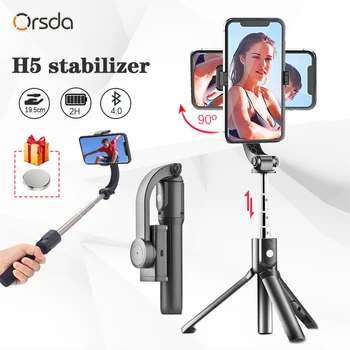 Orsda Gimbal stabilizer Wireless Bluetooth Selfie Stick Foldable Mini Tripod Expandable Monopod with Remote Control for Phone
Orsda Gimbal stabilizer Wireless Bluetooth Selfie Stick Foldable Mini Tripod Expandable Monopod with Remote Control for Phone