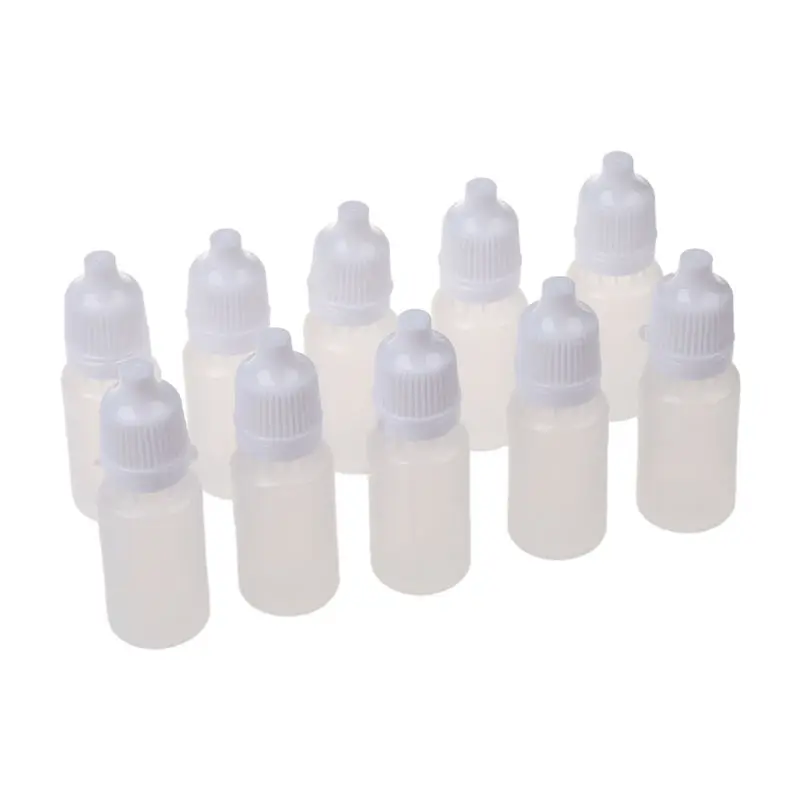 Фото 10 шт мл 1/3 унции ПЭВД пластиковые детские капельницы бутылки масло лосьон |