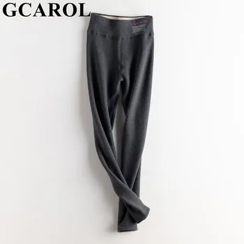 GCAROL New Women Cotton Cashmere Legging Stretch Thick Fleece High Quality Fall Winter Basic Tight Pants Can Be Worn Below Zero
GCAROL New Women Cotton Cashmere Legging Stretch Thick Fleece High Quality Fall Winter Basic Tight Pants Can Be Worn Below Zero