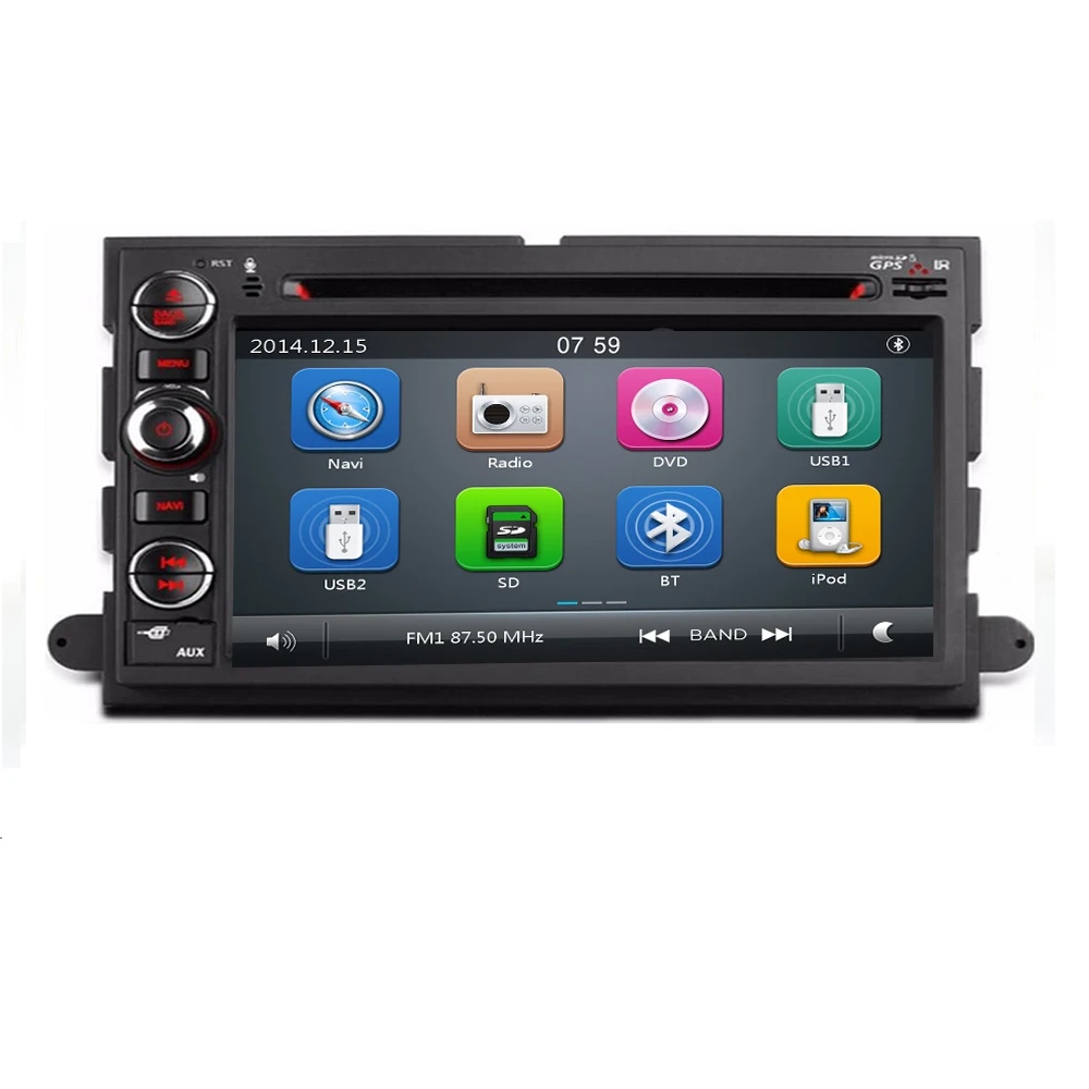2 din автомобильное радио dvd плеер для Ford Edge 2009 / F-350 F-650 F-450 E350 2011/экспедиция XL 2012/ V6