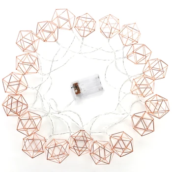 Led Rose Gold Wire Copper Led Light Chain Iron Geometric Hexagons Festival Wedding Party Decoration Light
Led Rose Gold Wire Copper Led Light Chain Iron Geometric Hexagons Festival Wedding Party Decoration Light
