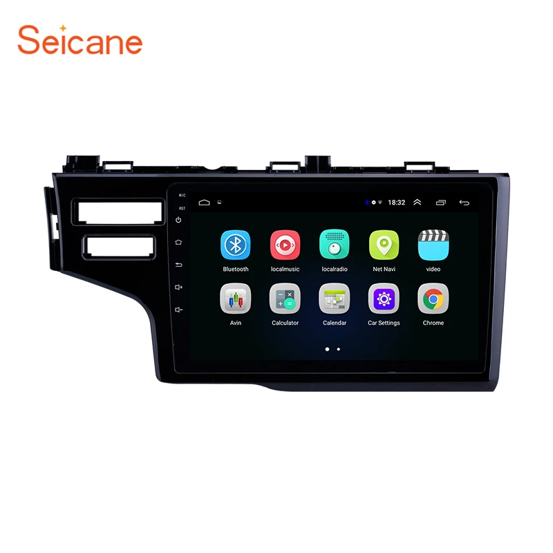 Seicane GPS автомобильный радиоприемник 2.5D экран 9 дюймов Android 1 для Honda Fit 2013-2015 левый