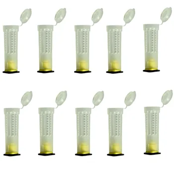 10Pcs Beekeping Rearing Cup Kit Queen Bee Tool Hair Roller Cages Cell Cup Holder and Cell Fixtures Beekeepers
10Pcs Beekeping Rearing Cup Kit Queen Bee Tool Hair Roller Cages Cell Cup Holder and Cell Fixtures Beekeepers