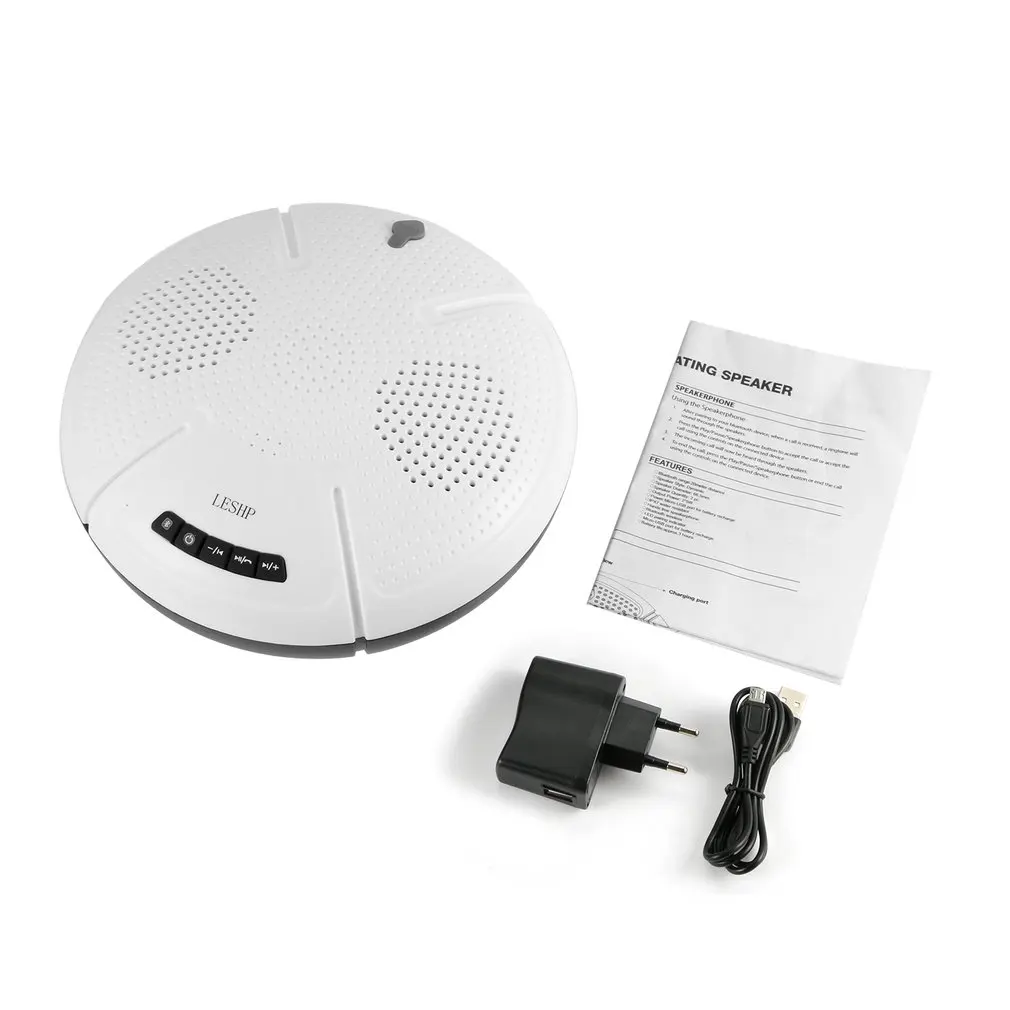 LESHP LED Indicator Handfree Speakerphone Wireless Waterproof IP x7 Floating Speaker For Any Device
LESHP LED Indicator Handfree Speakerphone Wireless Waterproof IP x7 Floating Speaker For Any Device