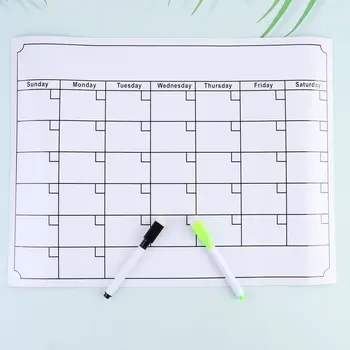 Refrigerator Calendars Stickers Magnetic Schedule Calendar Label Creative Writing Refrigerator Calendars Stickers with Two Pens
Refrigerator Calendars Stickers Magnetic Schedule Calendar Label Creative Writing Refrigerator Calendars Stickers with Two Pens