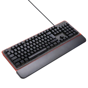 Gaming keyboard Linear Action/Keyclick Blue switch mechanical keyboard English/Russian desktop electromechanical RGB Backlight
Gaming keyboard Linear Action/Keyclick Blue switch mechanical keyboard English/Russian desktop electromechanical RGB Backlight